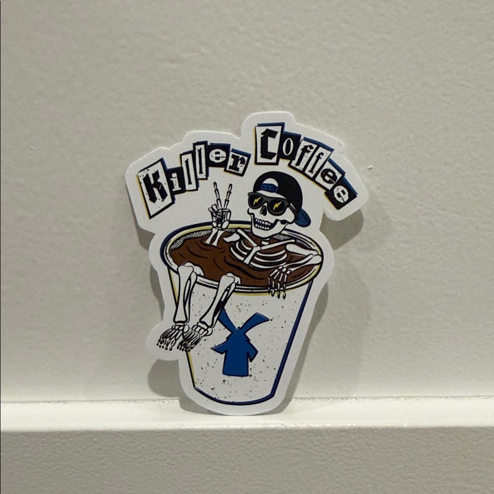 Dutch Bros Sticker - killer coffee